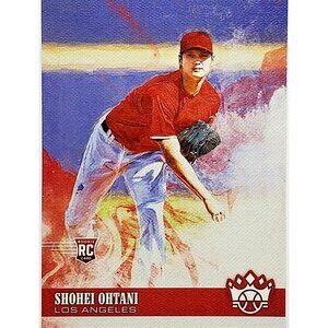 SHOHEI OHTANI ROOKIE "PITCHING" 2018 "PANINI DIAMOND KINGS #73, ANGELS, DODGERS